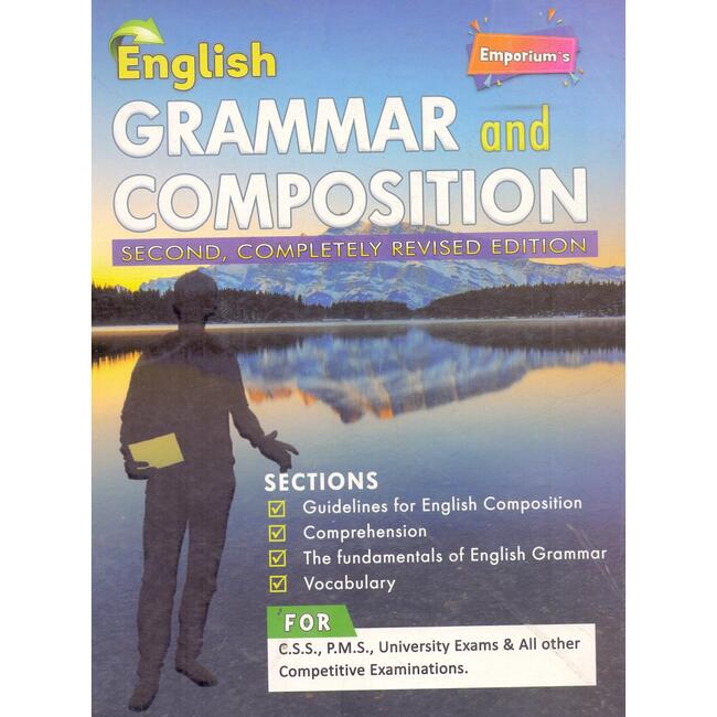 Emporium English Grammar and Composition Book by Prof Maleeha Ayaz Malik Multan Kitab Ghar