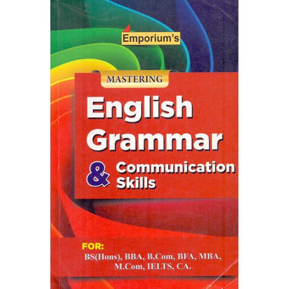 Emporium Mastering English Grammar & Communication Skills Book By Prof Ali Raza Qamar Multan Kitab Ghar