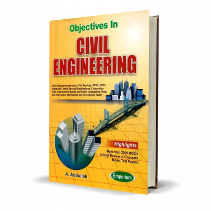 Emporium Objective Civil Engineering Book by A. Abdullah