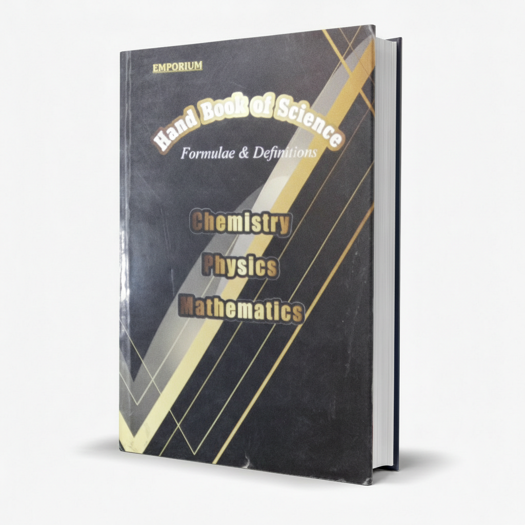 Emporium Hand Book of Science Formulae & Definitions Chemistry Physics Mathematics MKG