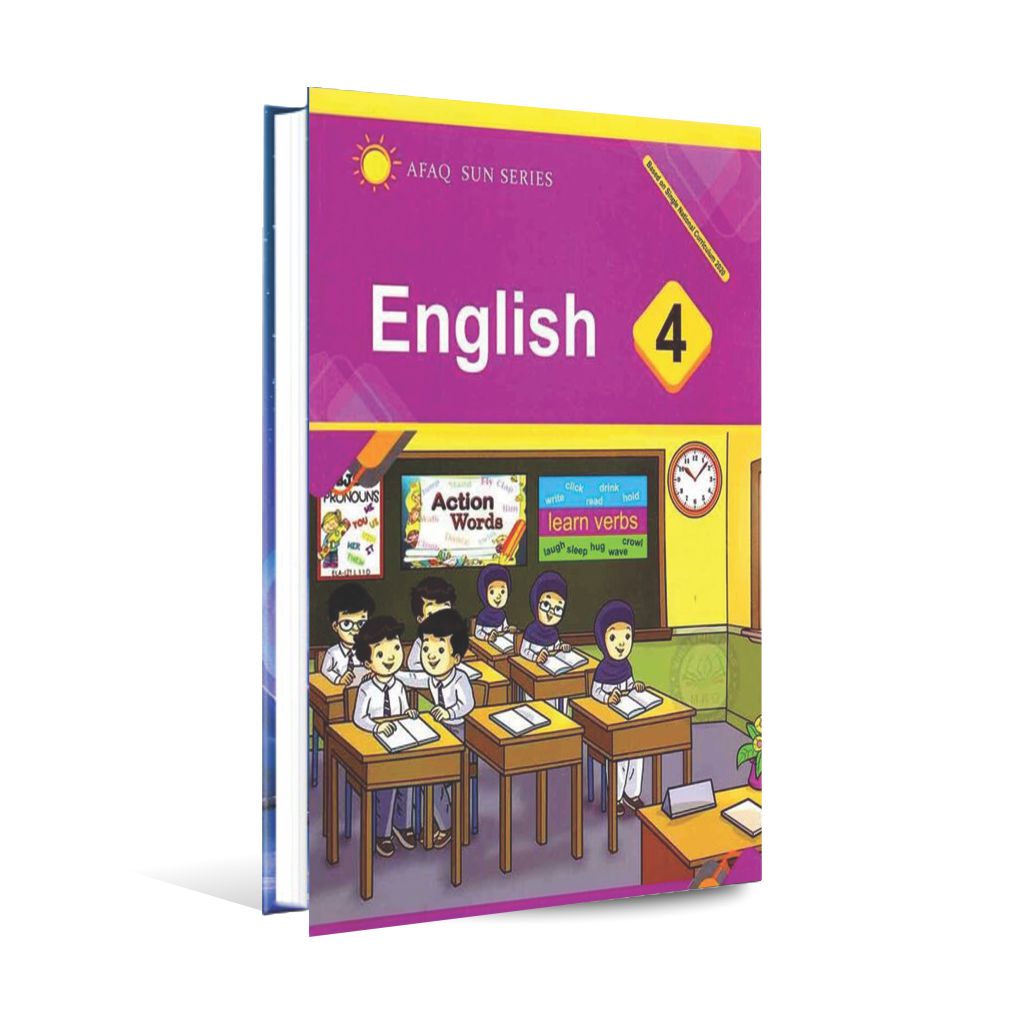 English Book For Class 4 By Afaq Sun Series