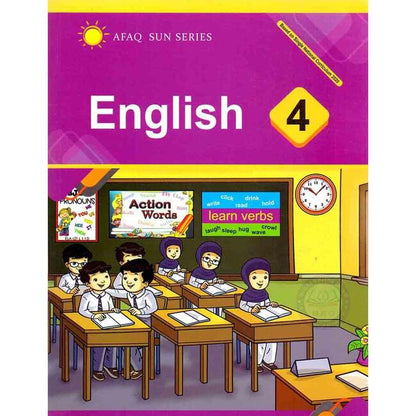 English Book For Class 4 By Afaq Sun Series