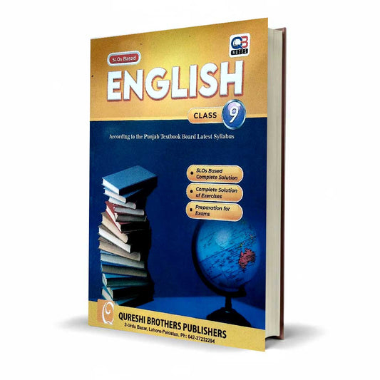 Qureshi QB Notes English Class 9 SLOs Based | Punjab Board Latest Edition