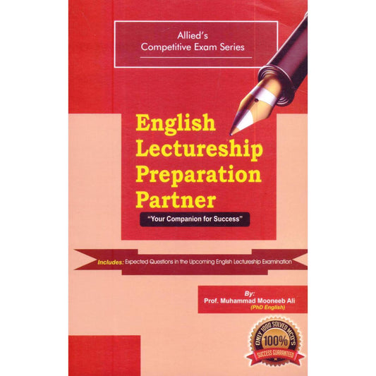 English Lectureship Preparation Partner Book by Allied Series - Multan Kitab Ghar