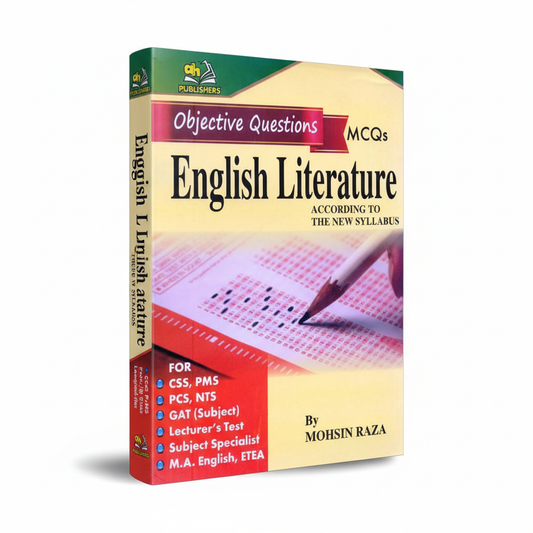 English Literature Objective Questions MCQs for CSS PMS MKG