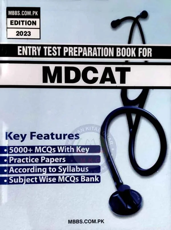 Entry Test Preparation Book for MDCAT Edition 2023 For MBBS Multan Kitab Ghar