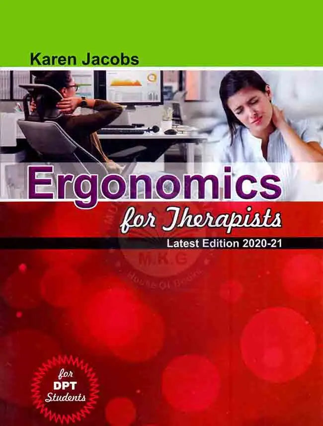 Ergonomics For Therapists Latest Edition 2021 By Karen Jacobs Multan Kitab Ghar