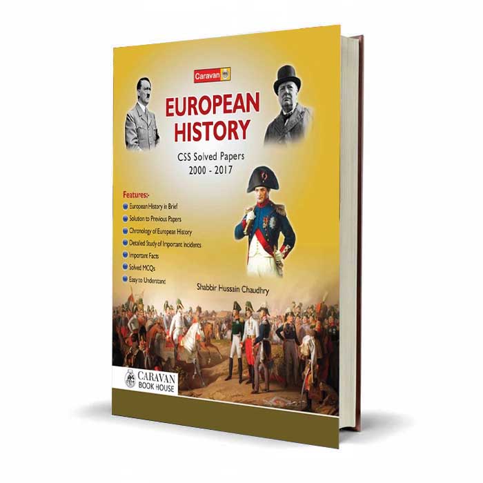 European History CSS Solved Papers 2000-2017 | Caravan Guide