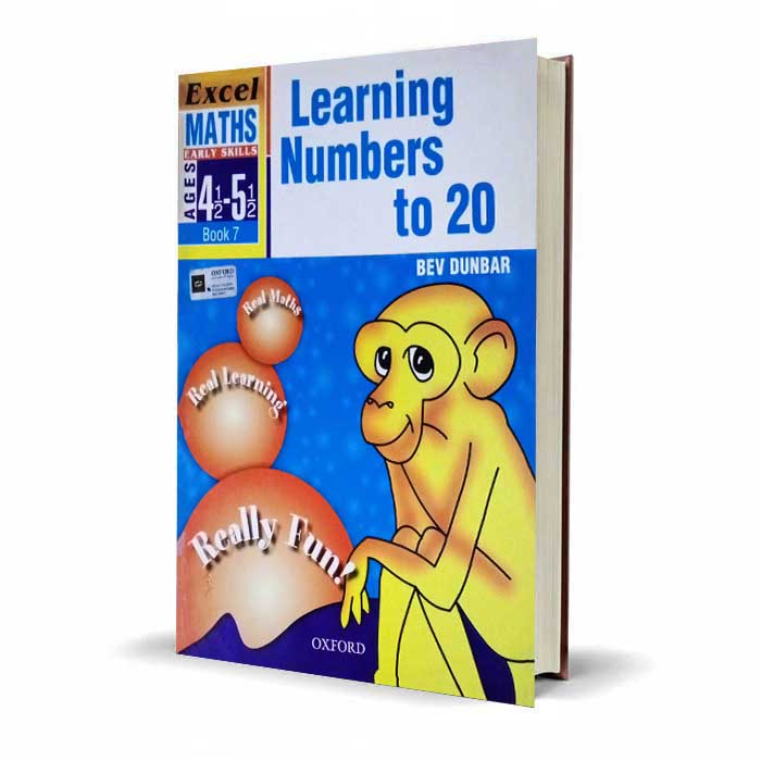 Excel Maths Early Skills Book 7 – Learning Numbers to 20 by Bev Dunbar – Oxford