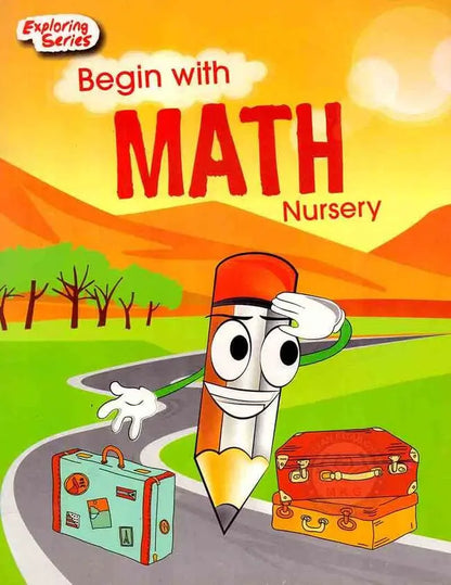 Exploring Series Begin with Math Book For Nursery Class By Snowman Multan Kitab Ghar