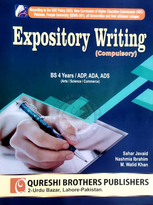  Expository Writing Compulsory for BS, ADP, ADA & ADS MKG