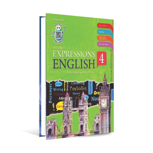Expressions English Book 4 | Multiskill Coursebook Multan Kitab Ghar