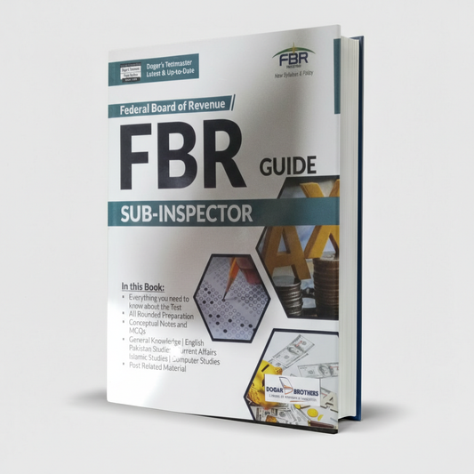 FBR Sub Inspector Guide by Dogar’s | Federal Board of Revenue Test Prep MKG