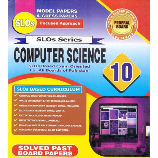 Federal Board Computer Science Solved Past Papers for Class 10