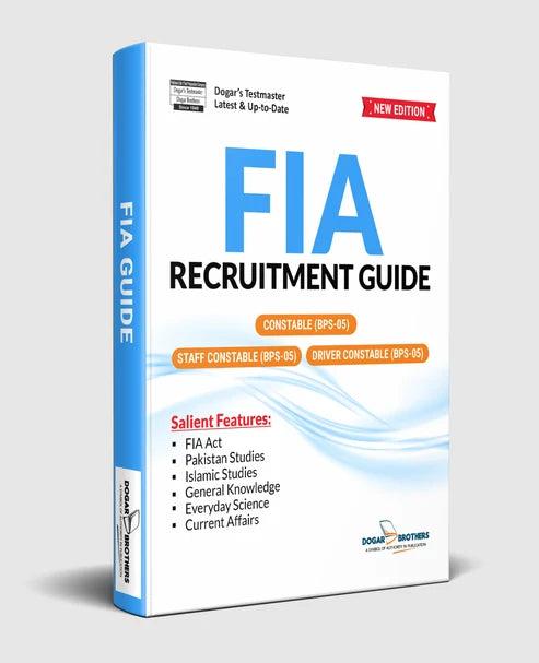 FIA Recruitment Guide for AD & Inspector Investigation – Dogar Brothers