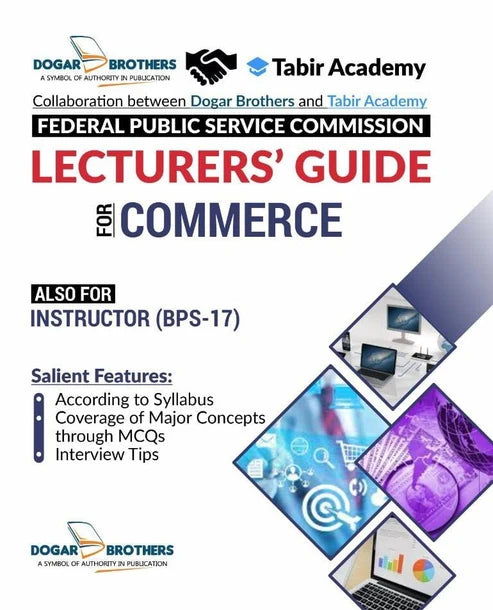 FPSC Lecturer Commerce Guide | Dogar & Tabir Academy Latest Edition