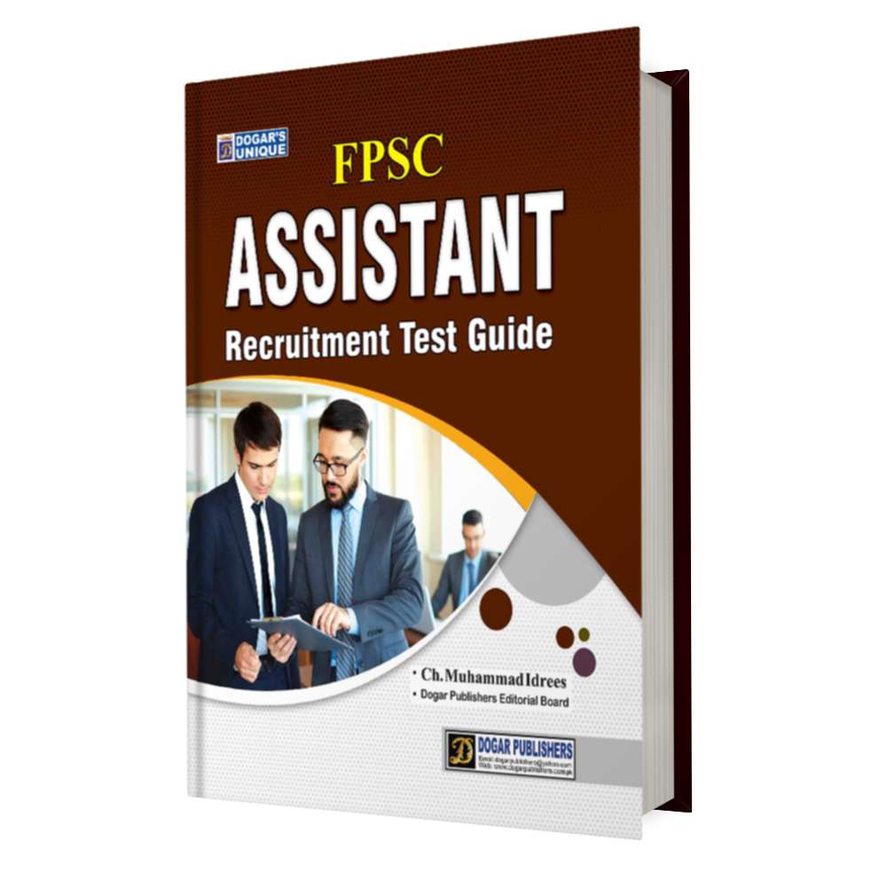 FPSC Assistant Recruitment Test Guide by Ch Muhammad Idrees