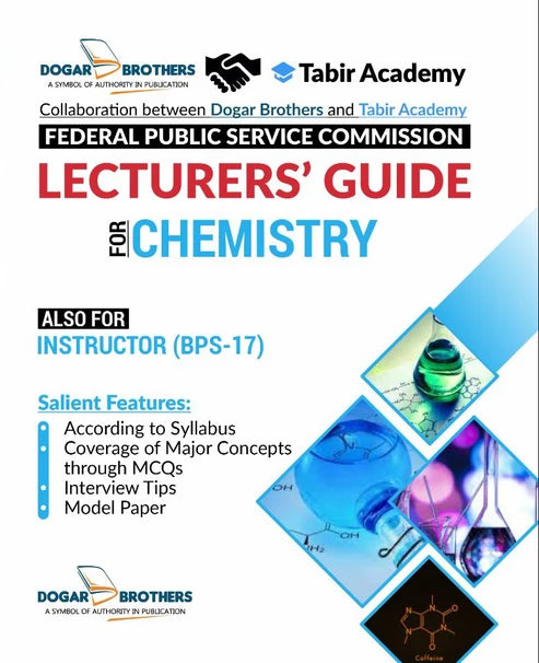 FPSC Lecturer Chemistry Guide | Dogar & Tabir Academy Latest Edition