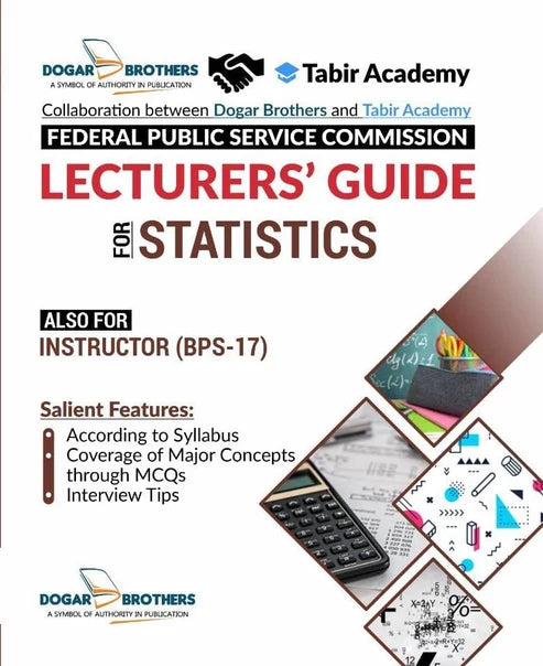 FPSC Lecturer Statistics Guide | Dogar & Tabir Academy Latest Edition