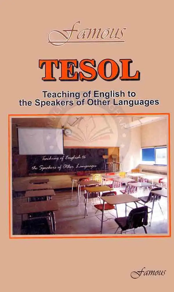 Famous Tesol Teaching of English to the Speakers of Other Languages