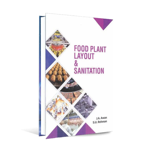 Food Plant Layout and Sanitation Book by J.A. Awan Multan Kitab Ghar