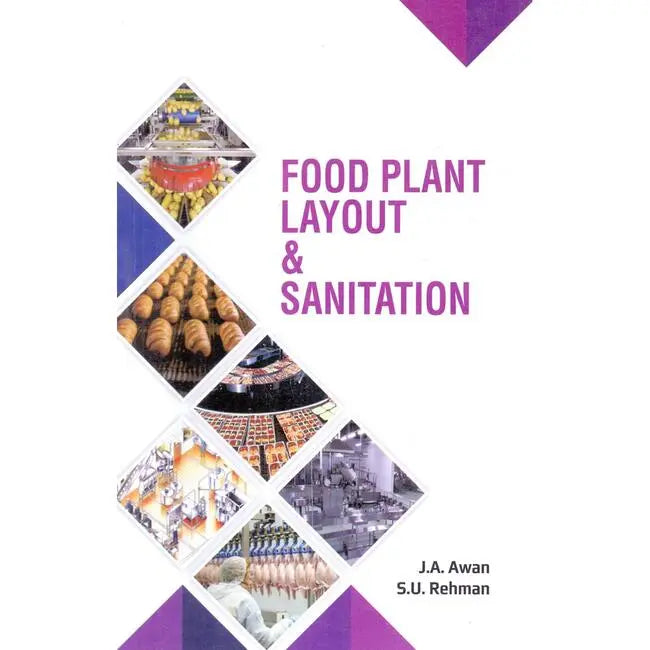 Food Plant Layout and Sanitation Book by J.A. Awan Multan Kitab Ghar