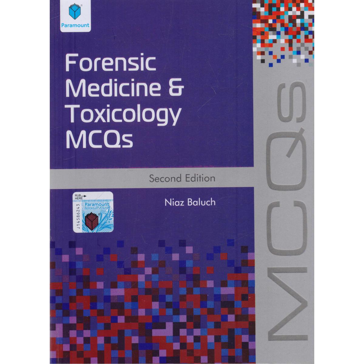 Forensic Medicine & Toxicology MCQs by Niaz Baluch MKG