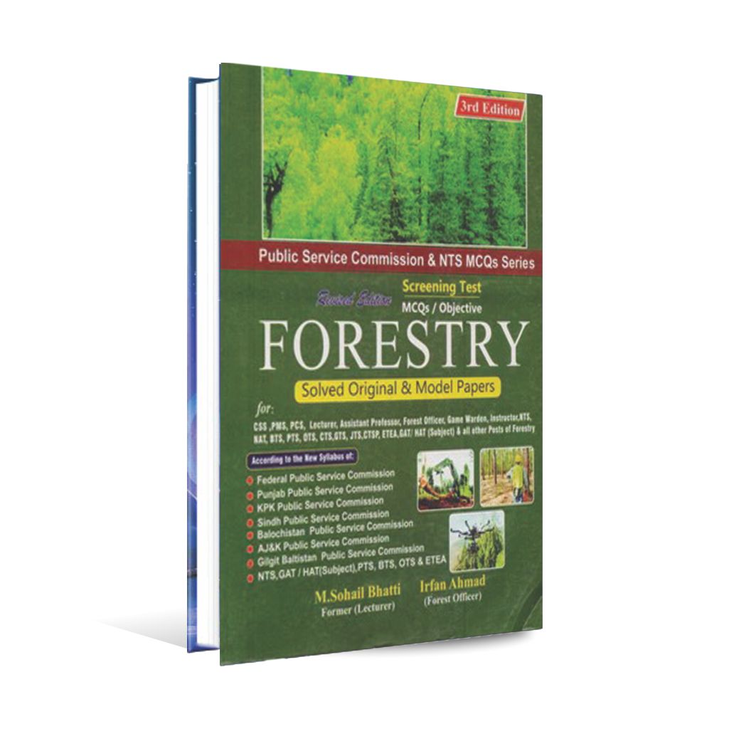 Forestry MCQs for Forest Officer | PPSC, FPSC & Competitive Exams - MKG