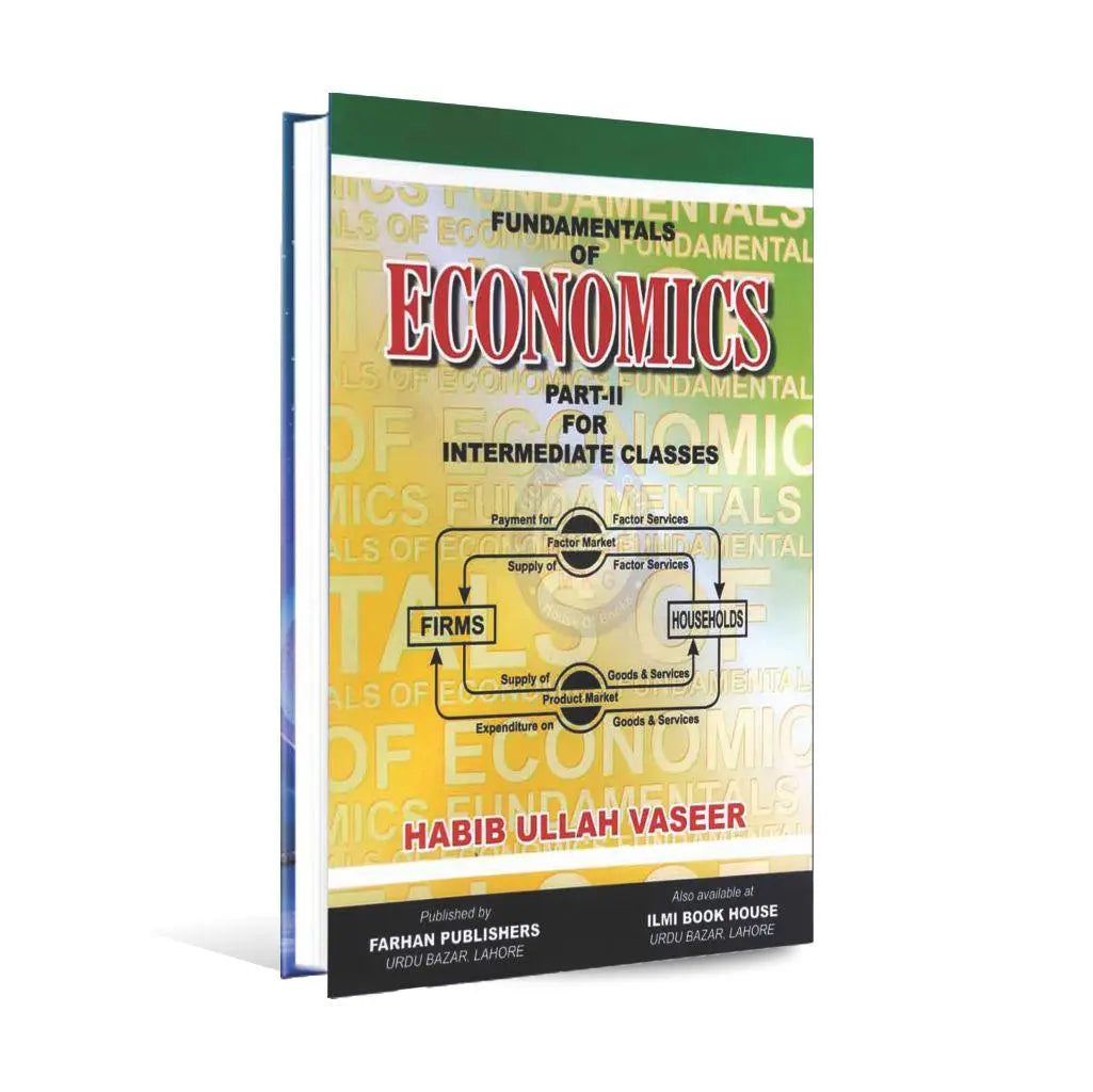 Fundamental Of Economics Book For Intermediate Part II By Habib Ullah Vaseer