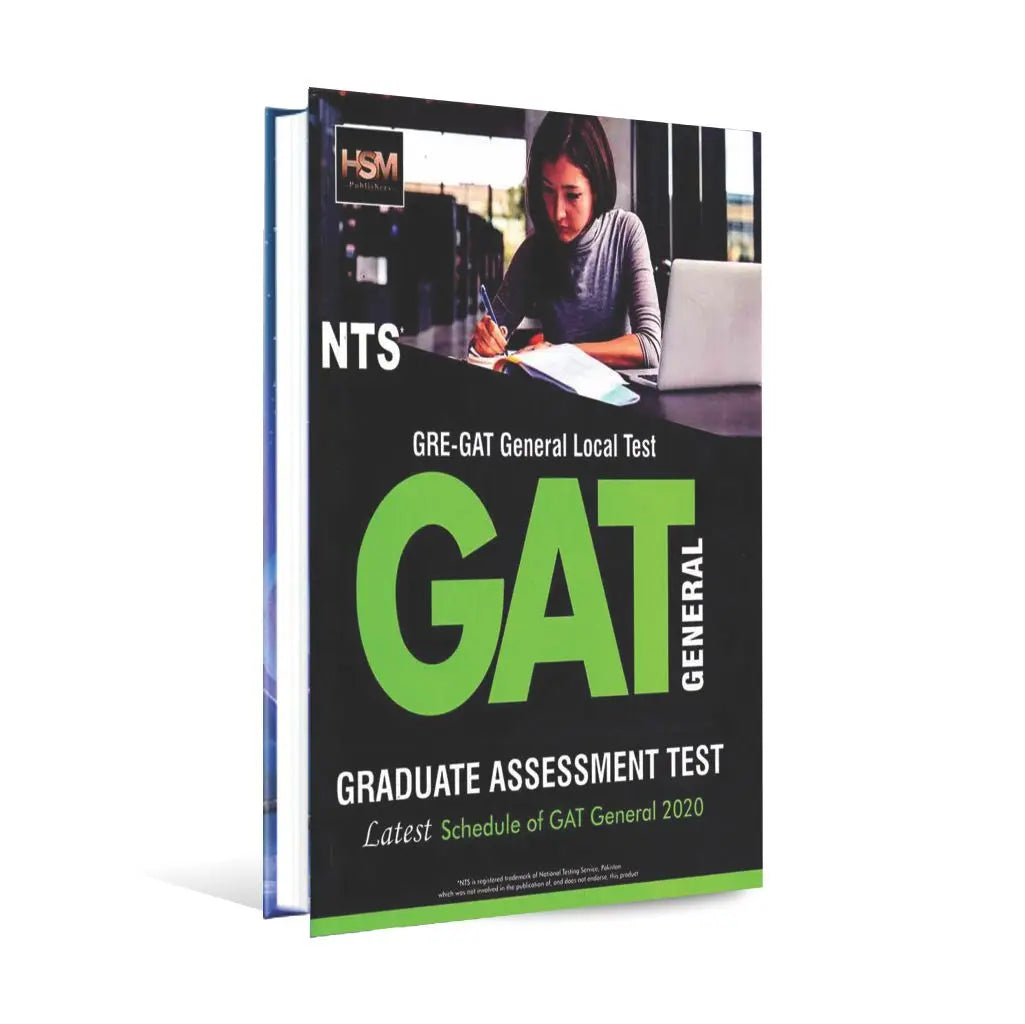 GAT Genaral Graduate Assessment Test Book by Ilmi Kitab Khana Multan Kitab Ghar