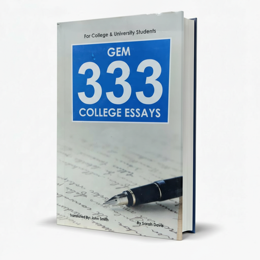 GEM 333 College Essays for College & University Students – Essay Writing Resource - MKG