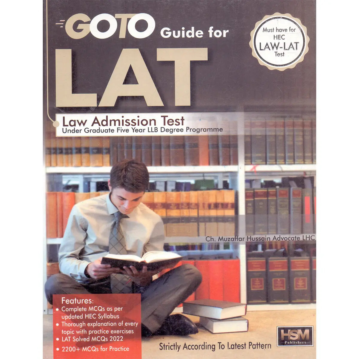 GOTO Guide for LAT Law Admission Test By Ch. Muzaffar - Multan Kitab Ghar