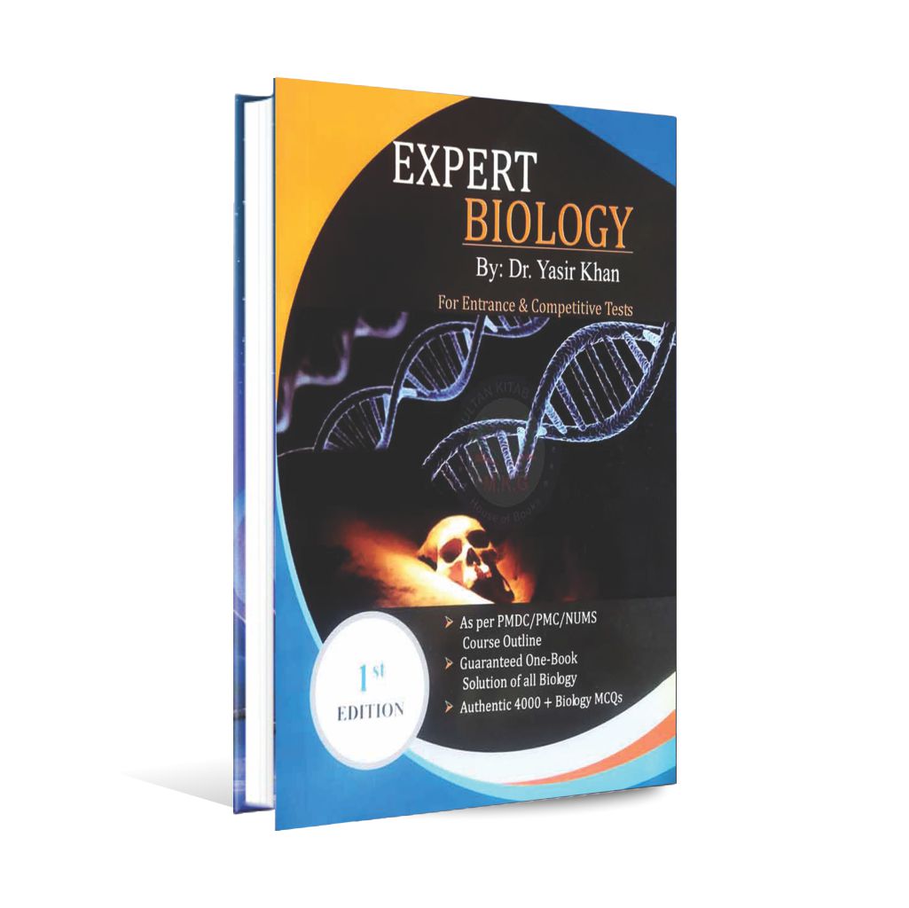 Expert Biology For Entrance and Competitive Tests Book 1st Edition By Dr. Yasir Khan