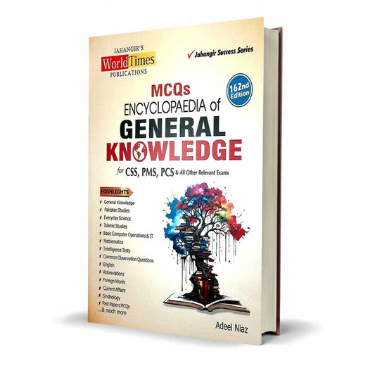 Jahangir Encyclopedia of General Knowledge MCQs Book For CSS PMS PCS By Adeel Niaz New 162 Edition of 2026 - MKG