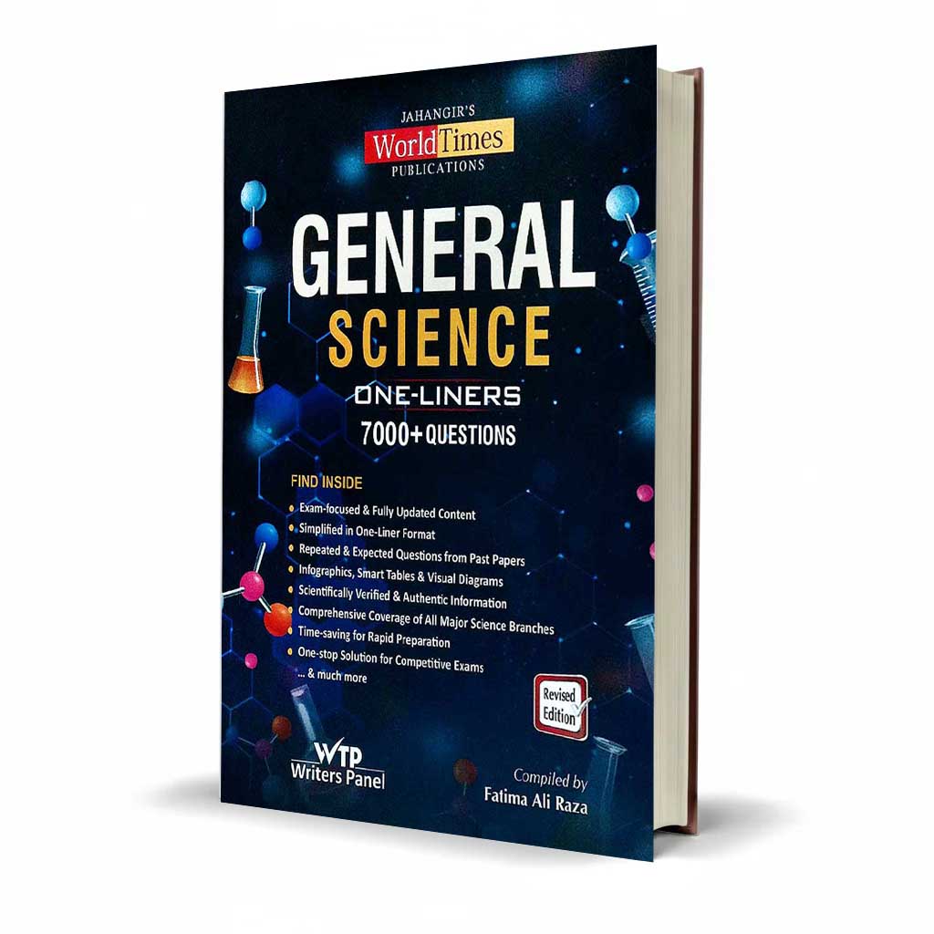 JWT One Liner General, Political Science Book by Fatima Ali Raza  - MKG