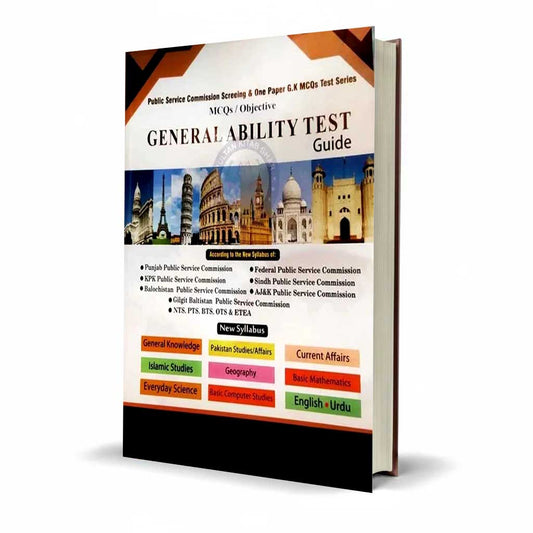 General Ability Test MCQs Guide | PPSC, FPSC Preparation | By M. Sohail Bhatti