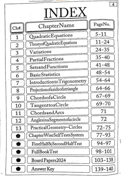 Ghazali up to date solved Past paper mathematics science group Book for 10th class 2014-2024 all Punjab board Multan Kitab Ghar