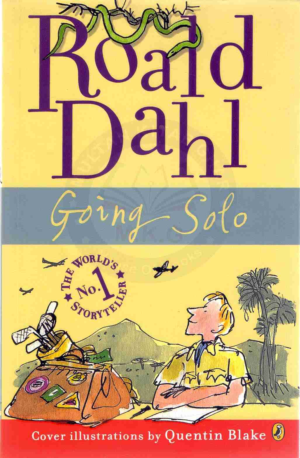 Going Solo Book By Roald Dahl Illustrated By Quentin Blake Multan Kitab Ghar