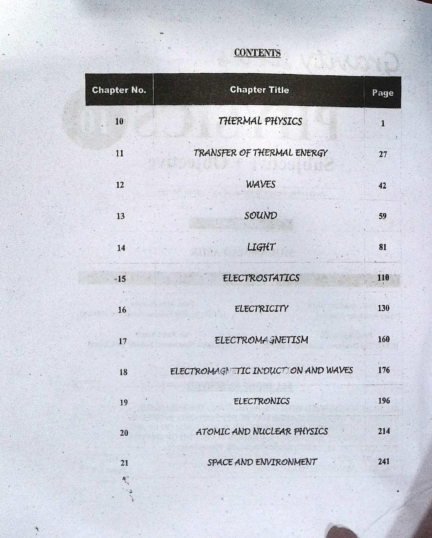 Gravity Physics Class Subjective & Objective Guide