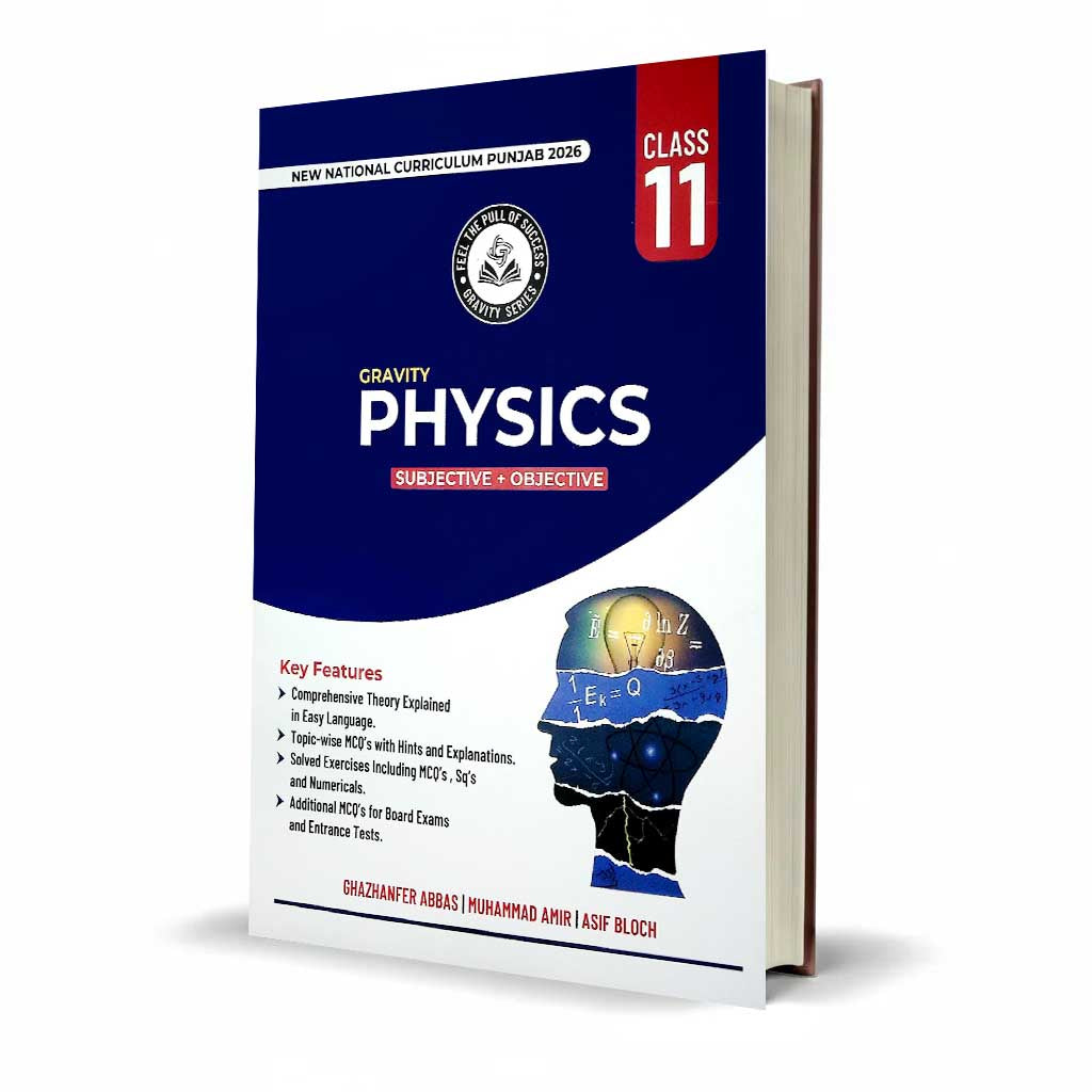 Gravity Series Physics (Objective + Subjective) | Intermediate Part-I 2026 Edition by Muhammad Amir - MKG