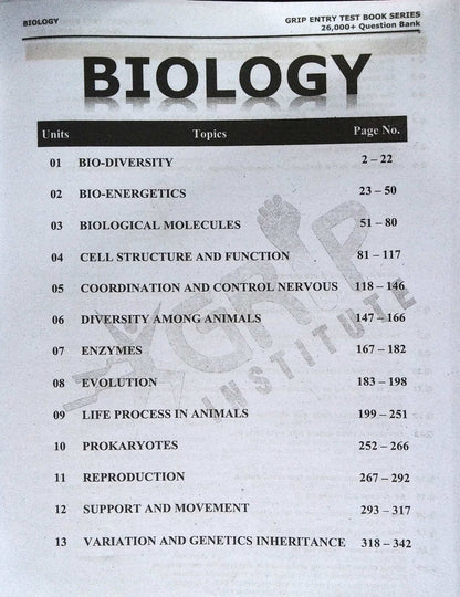 Grip MDCAT, UHS-NUMS, ETEA-DUHS SZABMU-BUHMS New 2026 Edition 26000+ Questions Bank with Past Paper's By AGHA Khan - MKG
