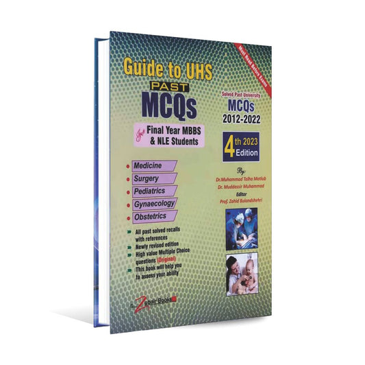 Guide to UHS Solved Past MCQs | Final Year MBBS & NLE | Dr. M. Talha Matlub Multan Kitab Ghar