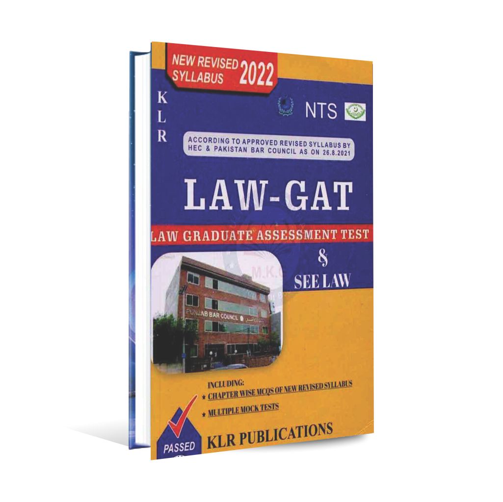 NTS KLR LAW GAT and SEE LAW Book by M. Umar Latif Multan Kitab Ghar