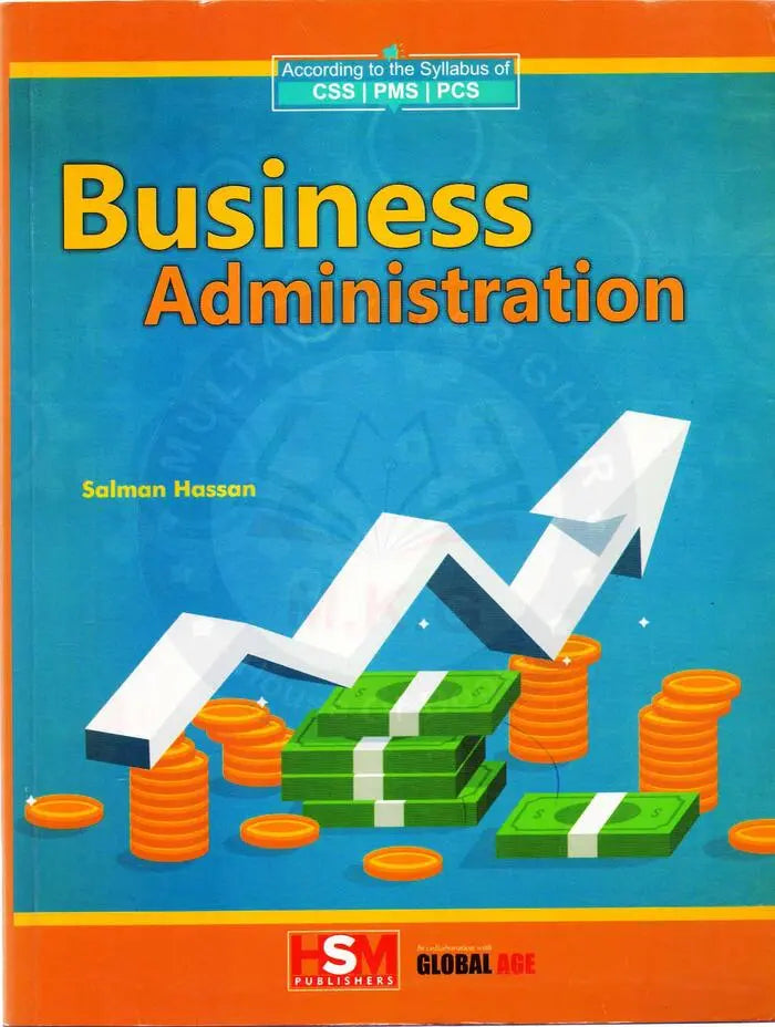 HSM Business Administration Book By Salman Hassan Multan Kitab Ghar