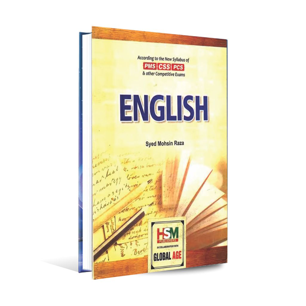HSM English Book For PMS CSS PCS by Syed Mohsin Raza Multan Kitab Ghar
