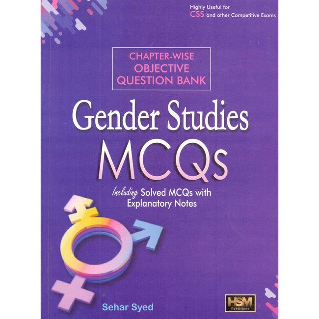 HSM Gender Studies Book for CSS PMS PCS by Raheel Safi Khalid