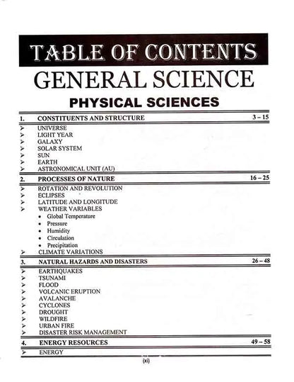 HSM Global Age General Science and Ability for CSS, PMS, PCS and Other Competitive Exams By Owais Safdar and Dr. Tahreem Ali Multan Kitab Ghar