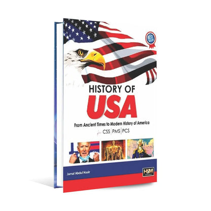 HSM History of USA Book for CSS PMS by Jamal Abdul Nasir Multan Kitab Ghar