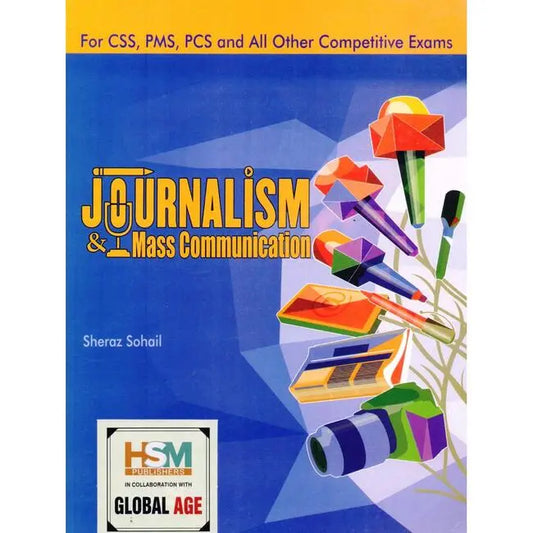 HSM Journalism Mass Communication CSS Book New Syllabus By Sheraz Sohail Multan Kitab Ghar