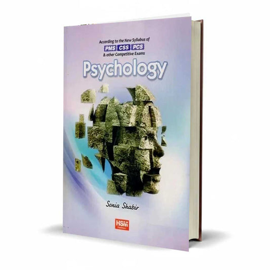 HSM Psychology Book For CSS, PMS, PCS by Sonia Shabir